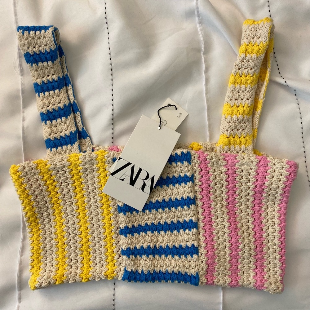 ZARA Crochet Crop Top